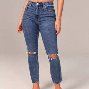 Abercrombie & Fitch Curve Love High Rise Skinny Jeans Size 10